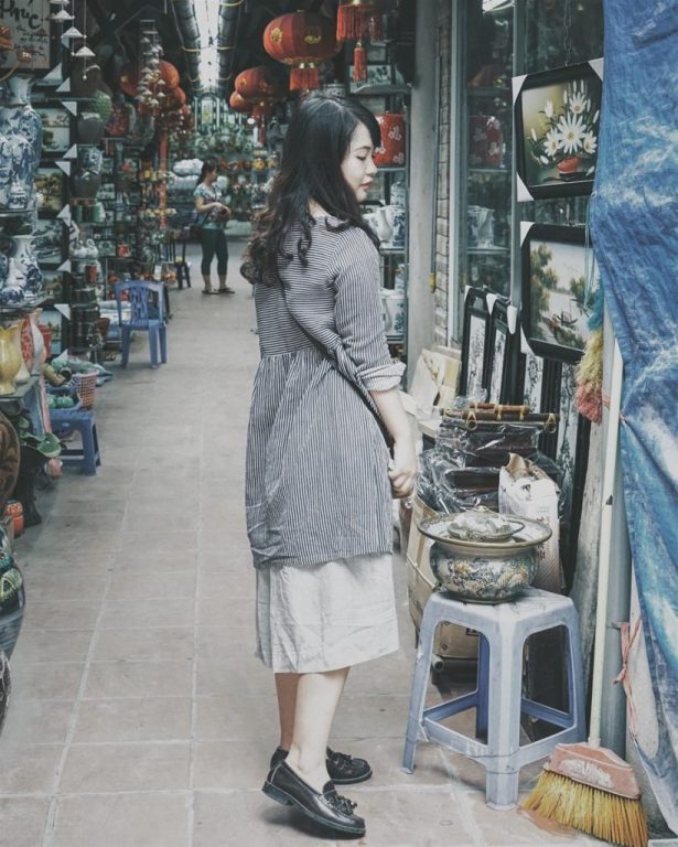 Lang thang Khám phá chợ Gốm Làng cổ Bát Tràng Hà Nội